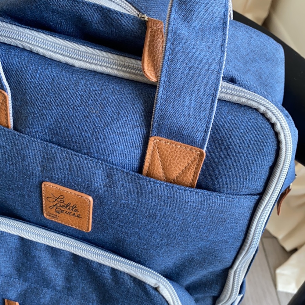 Blue Diaper Backpack Bag ๐ผ - Picture 2 of 5
